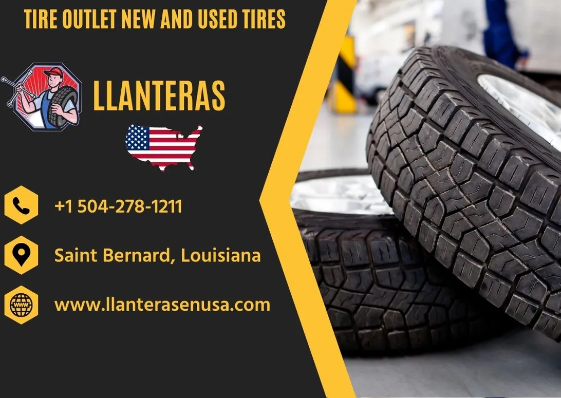 Tire Outlet New And Used Tires en Saint Bernard, Louisiana ️Ver Precios