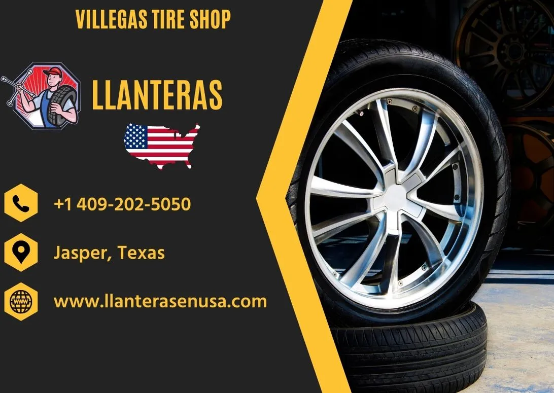 Villegas Tire Shop en Jasper, Texas ️Ver Precios